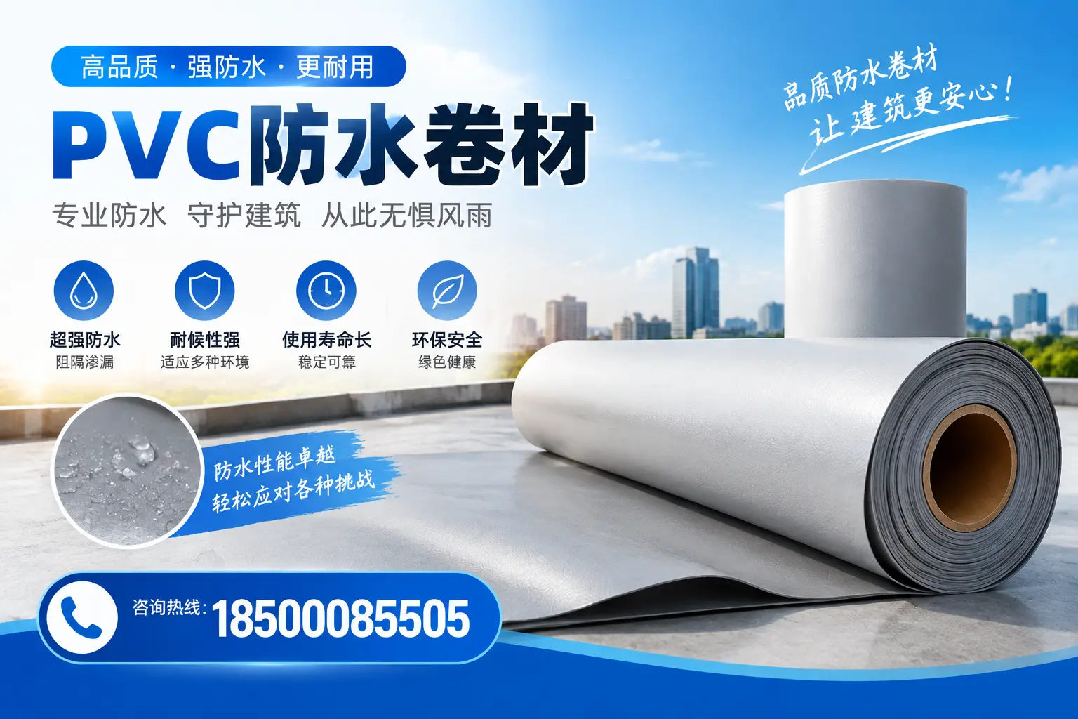 如何选择高质量的PVC防水卷材？保亭消费者必看指南